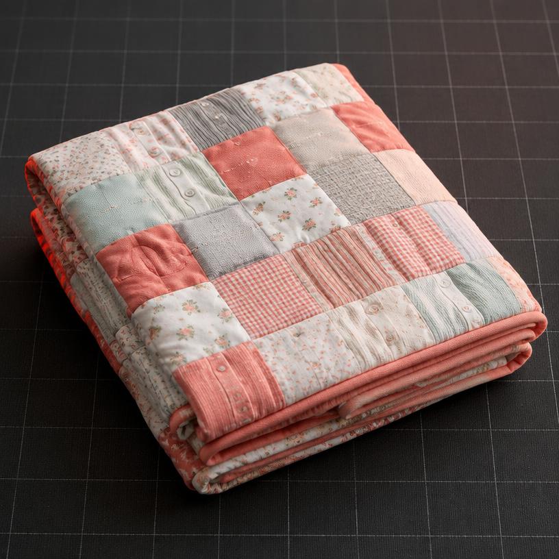 Baby Clothes Memory Quilt